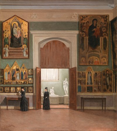 V galerii Accademia, Odoardo Borrani od Odoardo Borrani