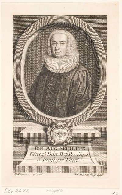 Johan August Seidlitz, kněz od Odvardt Helmoldt de Lode