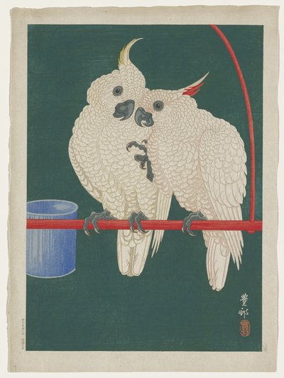 Kakaduové od Ohara Koson