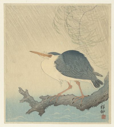 Kvákat na pařezu od Ohara Koson