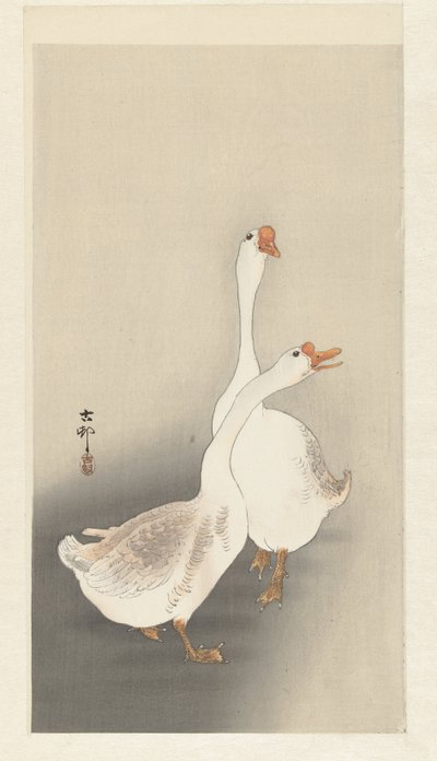 Dvě celé od Ohara Koson