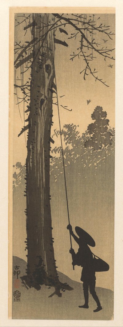 lupič ptačích hnízd od Ohara Koson