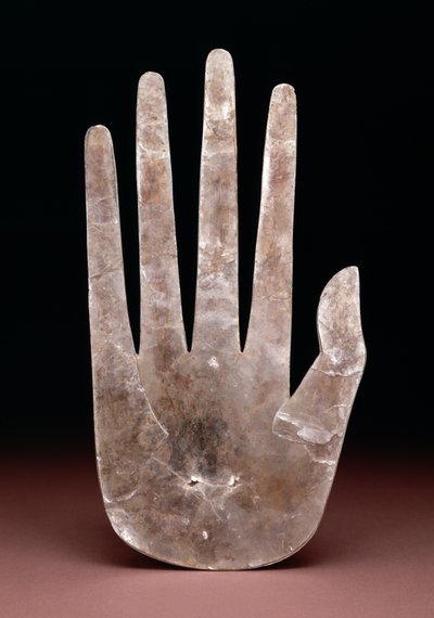Ručně tvarovaný výřez, 200 BC-400 AD (slída) od Ohio Hopewell culture