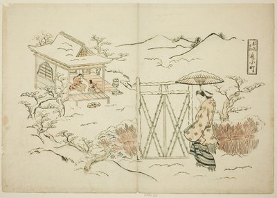 Moderní verze Tokoro Vish Ching Komachi od Okumura Masanobu