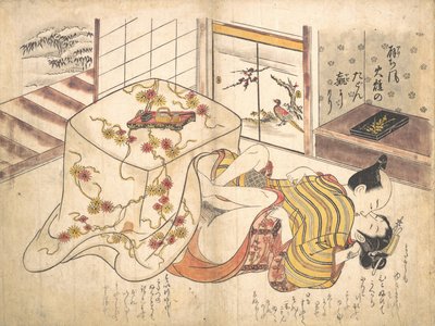 Ložnicová scéna, ca. 1739, ca. 1739. od Okumura Masanobu