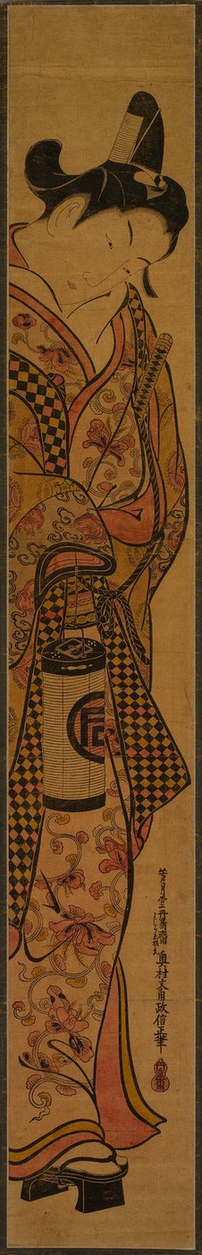 Ichimatsu Ichimatsu Sanogawa od Okumura Masanobu