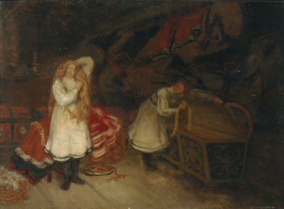 Oblékání nevěsty od Olaf Isaachsen