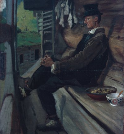 Bez názvu (olej na plátně) od Olaf Isaachsen