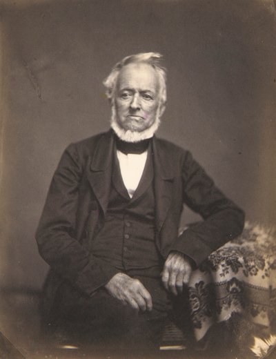Portrét gentlemana s bílými vlasy od Oliver H. Willard