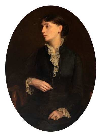 Portrét Fidelie Bridgesové od Oliver Ingraham Lay