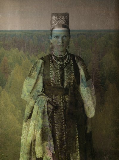 Russkie krasavitsy, 2024 (digitální kombinovaná technika) od Olivia Gozzano