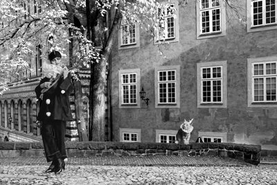 Scena teatrale, 2024 (Digitální smíšená média) od Olivia Gozzano