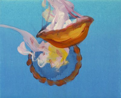 Méduses 9, 2013 (akryl na plátně) od Olivier Morel