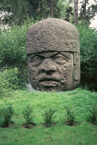 Kolosální hlava od Olmec