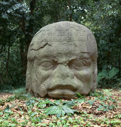 Kolosální hlava 4, předklasické období od Olmec