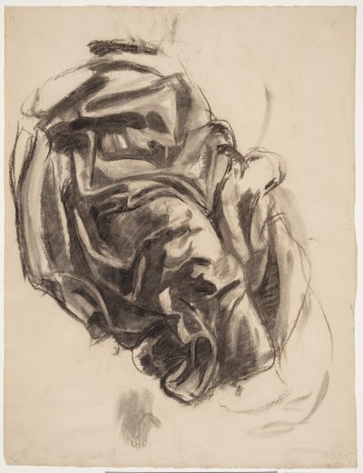 Draperstudie od Oluf Hartmann