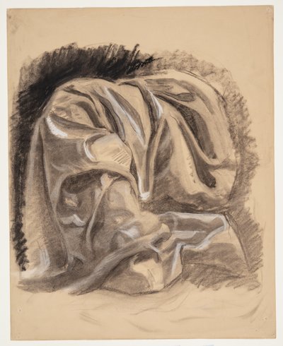 Draperstudie od Oluf Hartmann