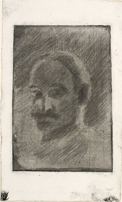Portrét malíře Henrika Schouboe od Oluf Hartmann