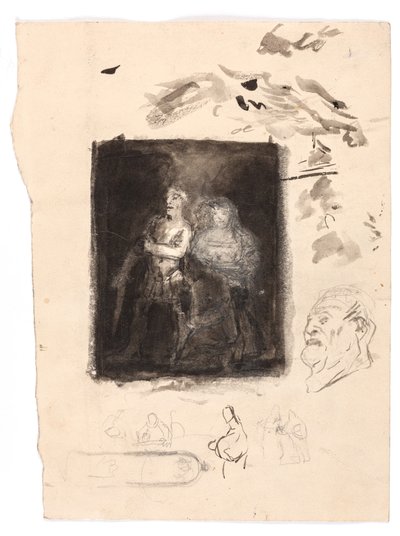 Studie pro "Diogenes" od Oluf Hartmann