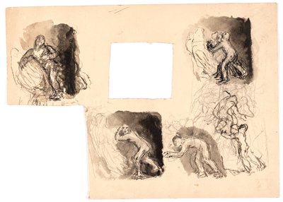 Studie pro "Ixion" od Oluf Hartmann