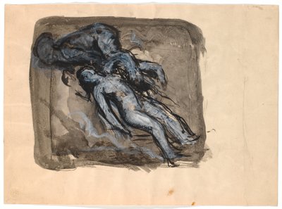 Zephyr unese Psyché od Oluf Hartmann