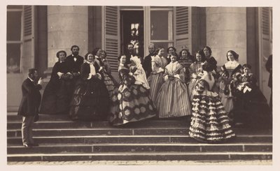 Compiègne, Prezentace prince Imperial, 1856. od Olympe Aguado