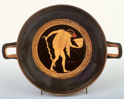 Attic Červenofigurový kylix, 500-480 př. n. l. (keramika) od Onesimos Painter