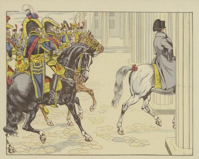 Napoleon vjíždí do Berlína, 27. října 1806 od Onfray de Breville Job