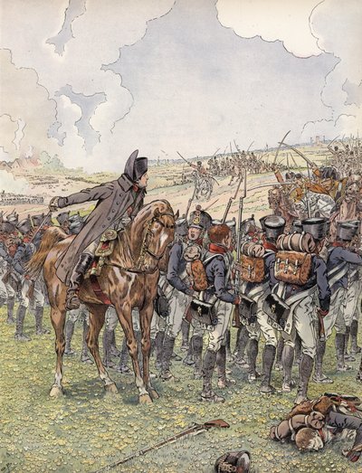 Napoleon na tažení na začátku roku 1813 od Onfray de Breville Job