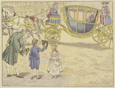 V roce 1779, když ho jeho otec odvezl do Versailles, poprvé uviděl krále, Ludvíka XVI., jehož nástupcem se stal. od Onfray de Breville Job