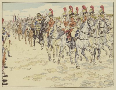 Francouzská armáda vstupuje do Berlína, 27. října 1806 od Onfray de Breville Job