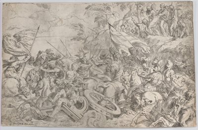 Přechod Rudého moře, 1583., 1583. od Orazio Farinati