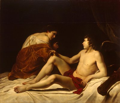 Amor a Psyché od Orazio Gentileschi
