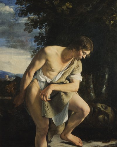 David (olej na plátně) od Orazio Gentileschi