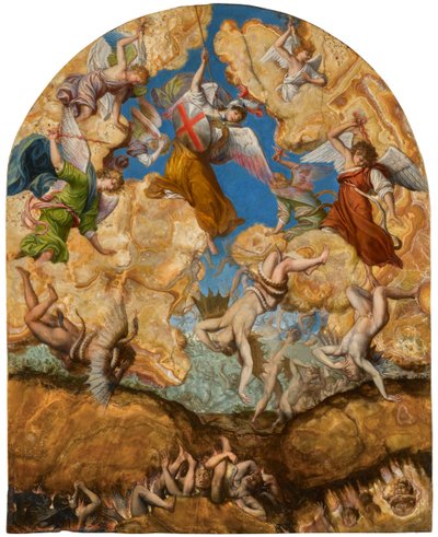 Pád rebelských andělů, cca 1601. od Orazio Gentileschi
