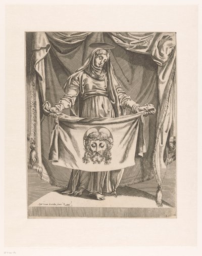 Veronika s potem od Orazio de Santis (attributed to)