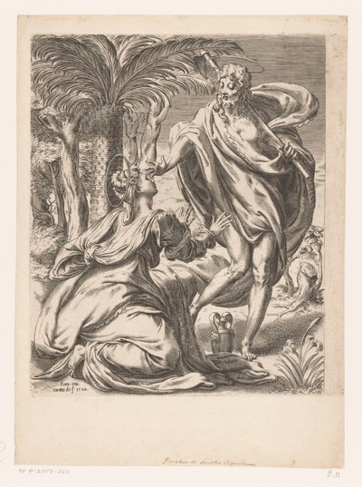 Kristus se zjevuje Marii Magdaleně (Noli me tangere) od Orazio de Santis