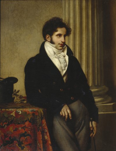 Portrét hraběte Sergeje Semionoviče Uvarova 1786-1855, 1815-1816 od Orest Adamovich Kiprensky