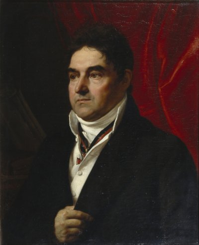 Portrét Vasilije Semjonoviče Chvostova 1756-1832, 1814 od Orest Adamovich Kiprensky