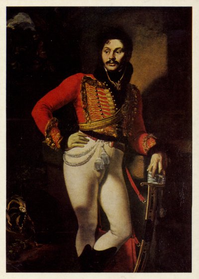 Portright of Evgraf Davydov, 1809 od Orest Adamovich Kiprensky
