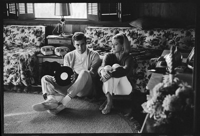 Burt Bacharach doma s Angie Dickinsonovou od Orlando Suero