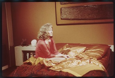 Faye Dunaway na natáčení 