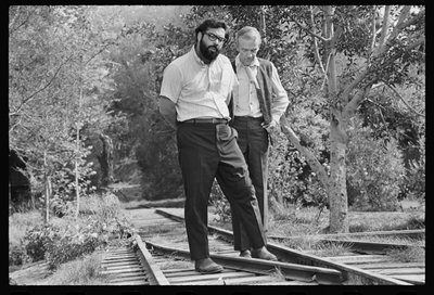 Francis Ford Coppola a Fred Astaire na natáčení filmu Finian