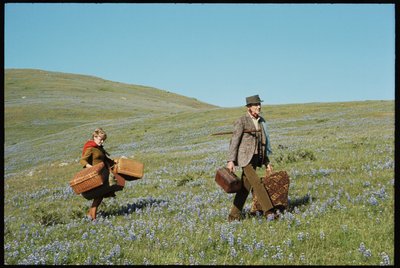 Fred Astaire a Petula Clark na natáčení filmu "Finian