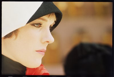 Julie Andrews na natáčení 