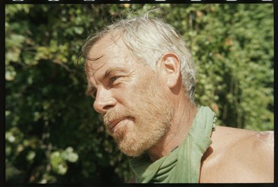 Lee Marvin na natáčení filmu „Hell in the Pacific“ od Orlando Suero