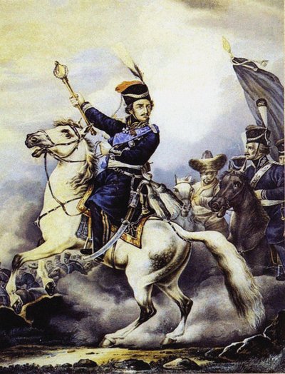 Count Matvei Ivanových Platů 1757-1818 od Orlowski