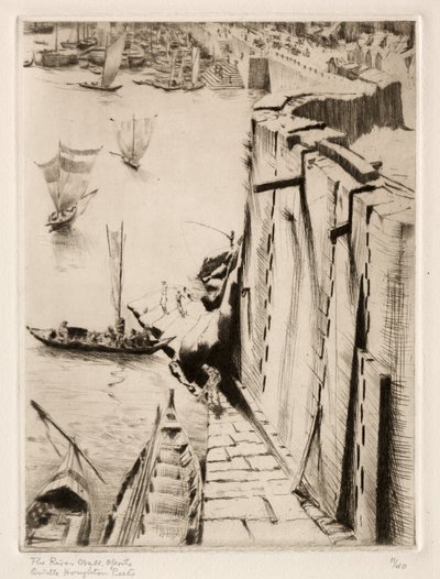 River Wall, Porto od Orville Houghton Peets
