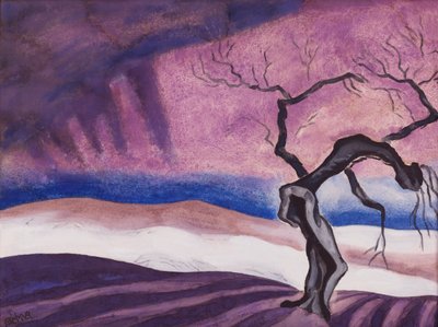 Smrt, 1926. od Oscar Bluemner