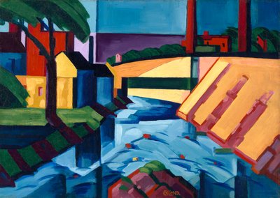 Večerní tóny, 1911-1917. od Oscar Bluemner
